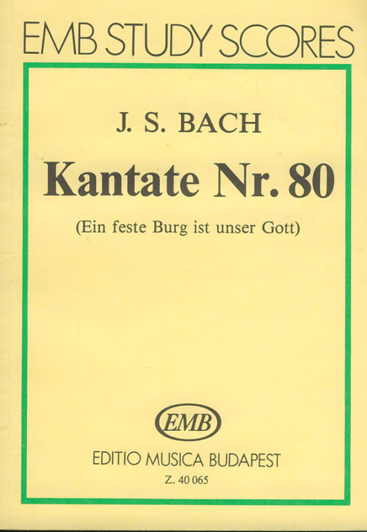 BACH J.S. - CANTATA Nº80 -