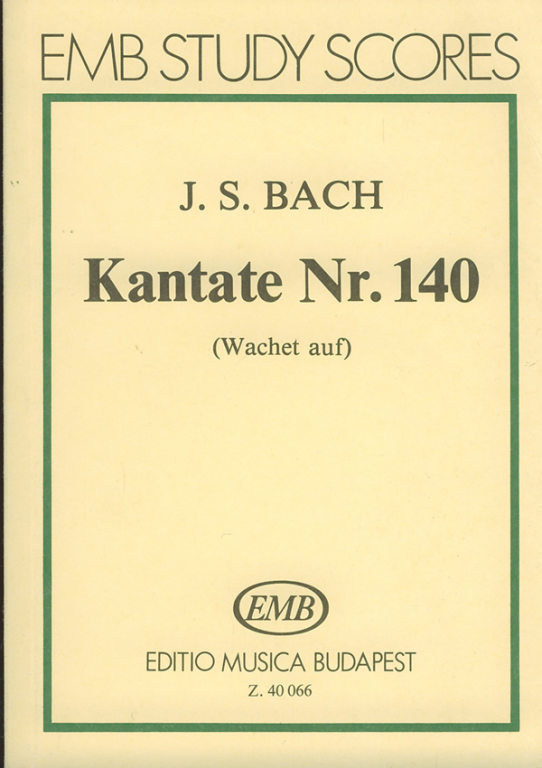 BACH J.S. - CANTATA Nº140 -