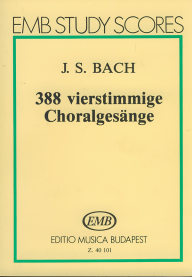 BACH J.S. - CORALES A 4 VOCES (388) -