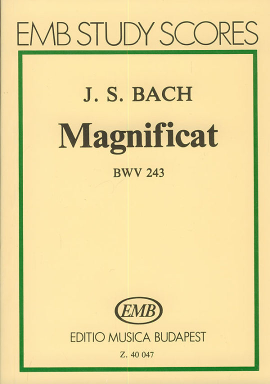 BACH J.S. - MAGNIFICAT - BWV.243