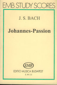 BACH J.S. - PASION SEGUN SAN JUAN -