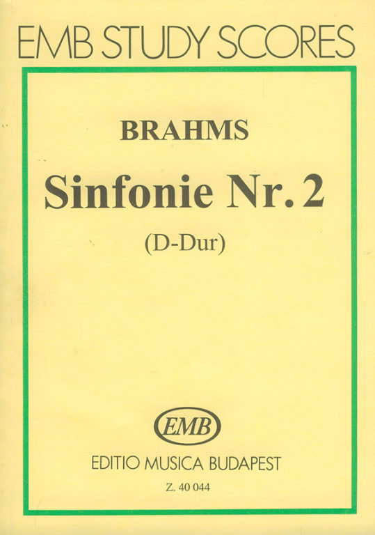 BRAHMS J. - SINFONIA Nº2 RE M - OP.73