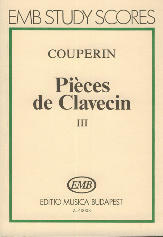 COUPERIN F. - PIEZAS CLAVECIN V.3 -