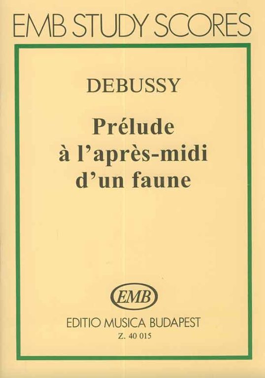 DEBUSSY C. - PRELUDIO DE LA SIESTA DE UN FAUNO -