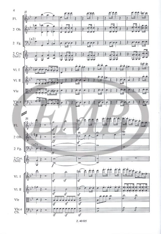 HAYDN J. - SINFONIA Nº83 SOL m LA POULE -(BOLSILLO) 3