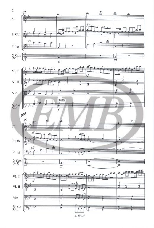 HAYDN J. - SINFONIA Nº83 SOL m LA POULE -(BOLSILLO) 5