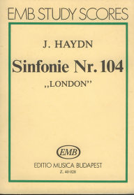 HAYDN J. - SINFONIA Nº104 RE M LONDON -(BOLSILLO)