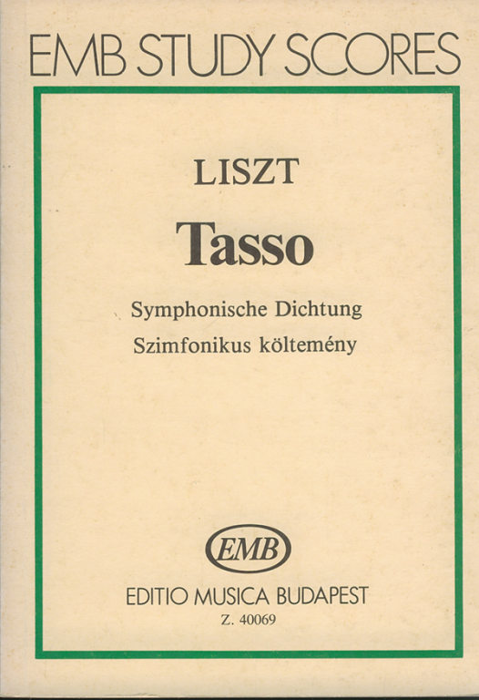 LISZT F. - POEMA SINFONICO TASSO -