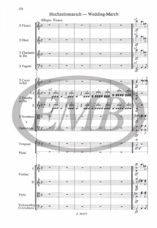 MENDELSSOHN F. - SUEÑO DE UNA NOCHE DE VERANO - OP.61 5