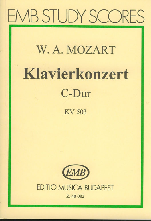 MOZART W.A. - CONCIERTO Nº25 DO M (P) -
