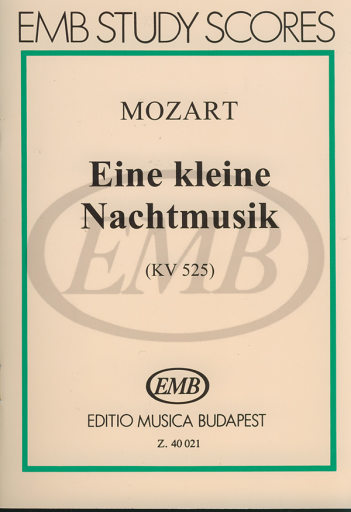 MOZART W.A. - PEQUEÑA SERENATA NOCTURNA - KV.525 (BOLSILLO)