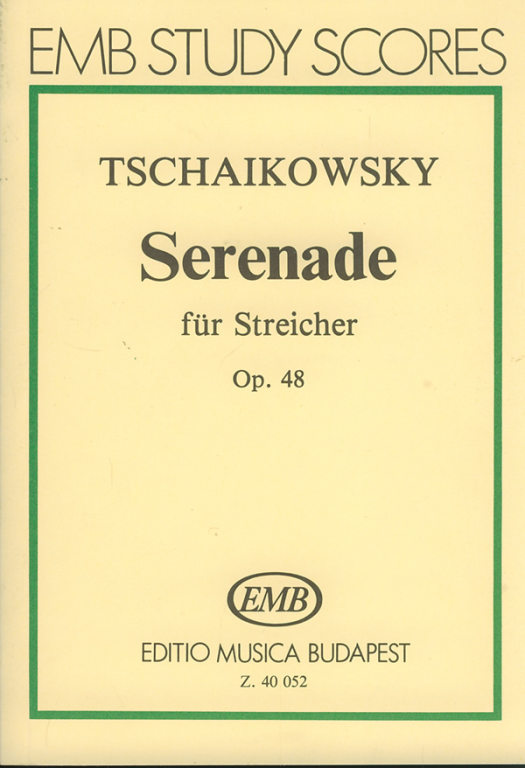 TCHAIKOVSKY P.I. - SERENATA PARA CUERDAS - OP.48