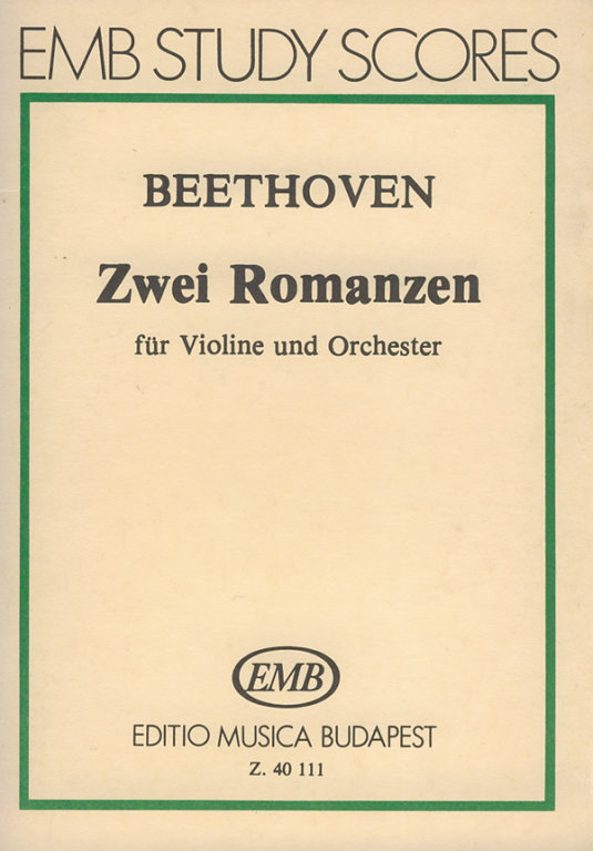 BEETHOVEN L.V. - ROMANZAS OP.40/50 (V) -(BOLSILLO)