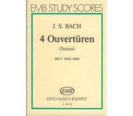 BACH J.S. - SUITES (4) (COMPLETAS) - BWV.1066-1069 (BOLSILLO)