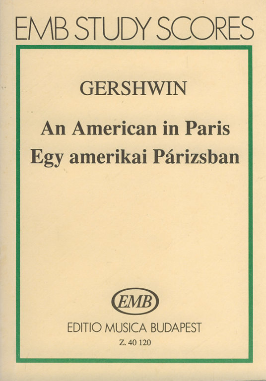 GERSHWIN G. - UN AMERICANO EN PARIS -(BOLSILLO)