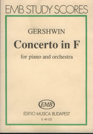 GERSHWIN G. - CONCIERTO FA (P) -