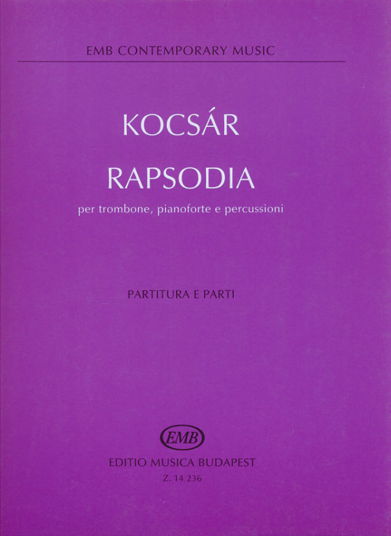 KOCSAR M. - RAPSODIA (SC+PT)               TB/PERC/P -