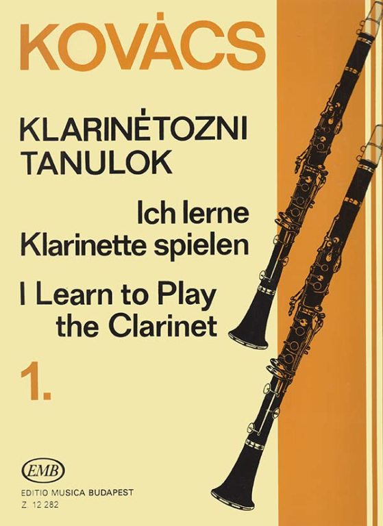 KOVACS B. - APRENDO A TOCAR EL CLARINETE V.1 -