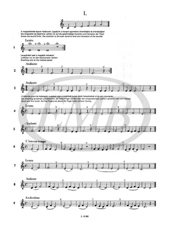 KOVACS B. - APRENDO A TOCAR EL CLARINETE V.1 -