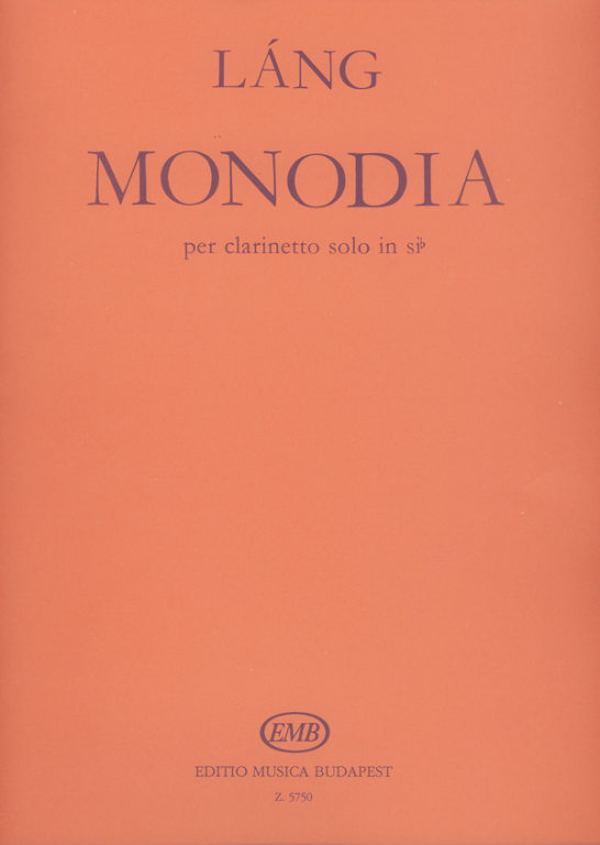 LANG I. - MONODIA -