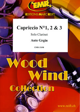 GRGIN A. - 3 CAPRICHOS PARA CLARINETE