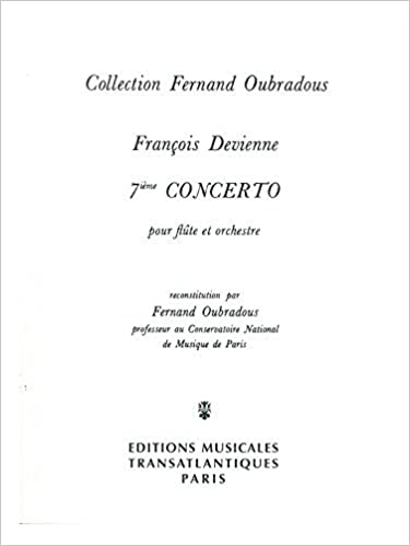 DEVIENNE F. - CONCIERTO Nº7 MI m (FLP) -