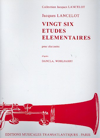 LANCELOT J. - ESTUDIOS ELEMENTALES (26) CLARINETE -