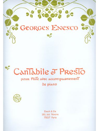 ENESCO G. - CANTABILE Y PRESTO -