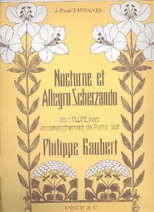 GAUBERT P. - NOCTURNO Y ALLEGRO SCHERZANDO -