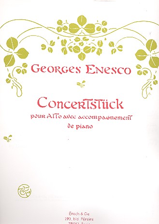 ENESCO G. - PIEZA DE CONCIERTO VIOLA