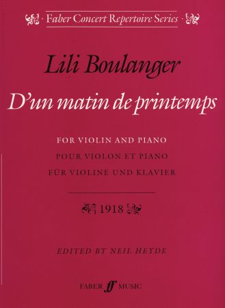 BOULANGER L. - D´UN MATIN DE PRINTEMPS