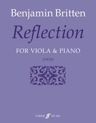 BRITTEN B. - REFLECTION VIOLA Y PIANO