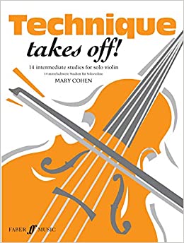 COHEN M. -  TECHNIQUE TAKES OFF VIOLIN - (14) INTERMEDIATE