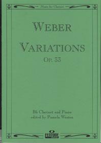 WEBER C.M. - VARIACIONES - OP.33