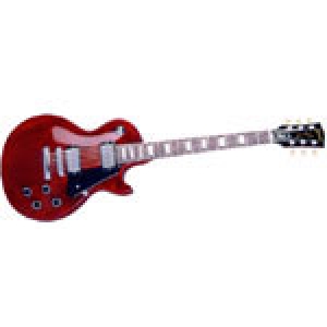 GUITARRA  ELECTRICA - LESPAUL STIX ROJO METAL
