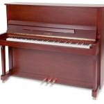 PIANO VERTICAL - FEURICH 122 BORDEAUX /CAOBA/ (CON BANQUETA)