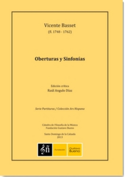 BASSET - OBERTURAS Y SINFONIAS