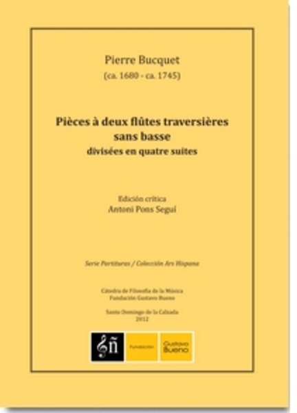 BUCQUET P . - PIECES A DEUX FLUTE TRAVERSERES