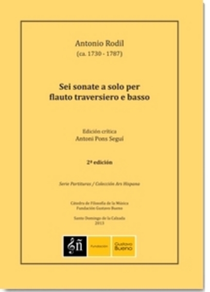 RODIL A. - SONATE A SOLO PER FLAUTA (6)