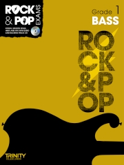 TRINITY COLLEGE -  ROCK & POP EXAMS BASS GRADE 1