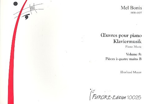 BONIS M. - OBRA PIANO V.8 PIANO 4 MANOS