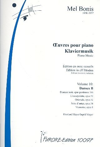 BONIS M. - OBRA PIANO V.10 DANZAS B