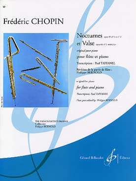 CHOPIN F. - NOCTURNOS OP.15 Nº1-2 Y VALS MINUTO FLAUTA