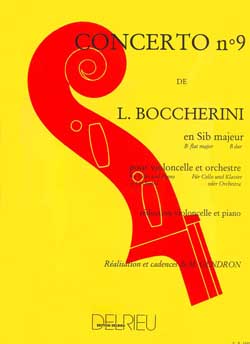 BOCCHERINI L. - CONCIERTO Nº 9 SIB M G482