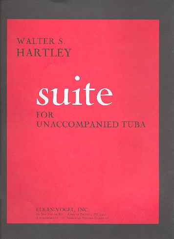 HARTLEY W.S. - SUITE TUBA SOLA