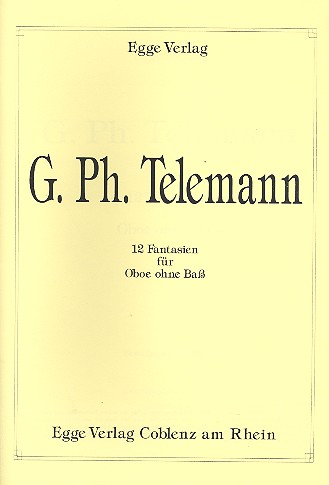 TELEMANN G.P. - FANTASIAS (12) OBOE