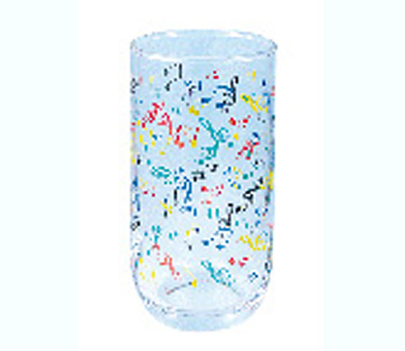 REGALO - VASO CON NOTAS MUSICALES **DESCATALOGADO**