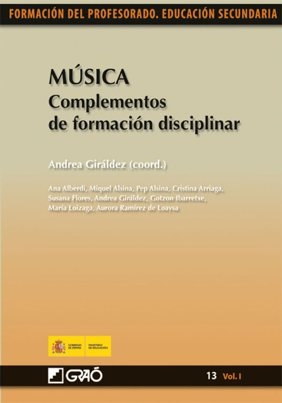 VARIOS - MUSICA COMPLEMENTOS DE FORMACION DISCIPLINAR