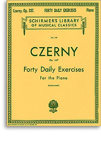 CZERNY C. - EJERCICIOS DIARIOS (40) OP.337