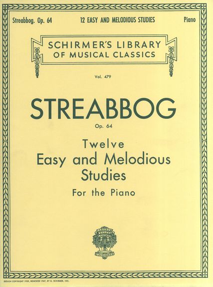 STREABBOG L.- ESTUDIOS MUY FACILES Y MELODICOS (12)  OP.64